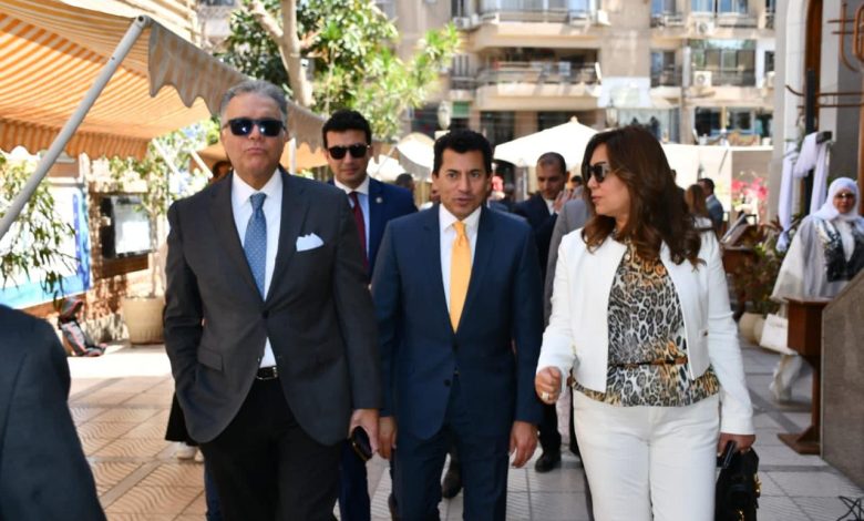 وزير الشباب : مراكز الشباب " مراكز خدمة مجتمعية تخدم كافة شرائح المجتمع المصرى" 5 IMG 20230415 WA0132