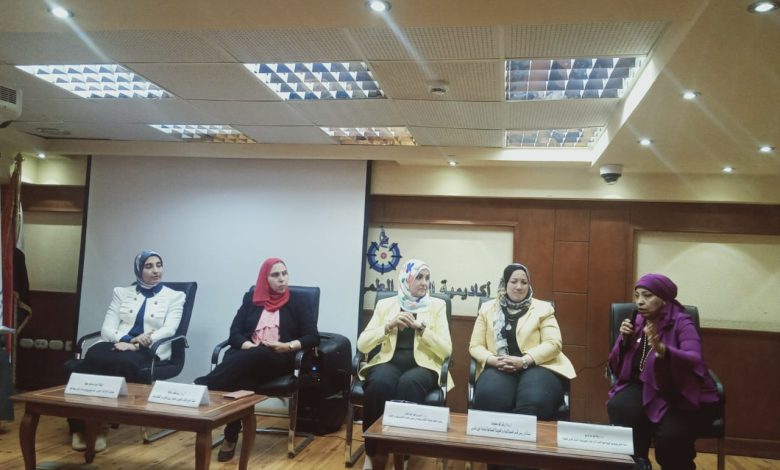 الملكية الفكرية والمرأة في مجالات العلوم والتكنولوجيا فى ندوة بالبحث العلمى 4 IMG 20230503 WA0026