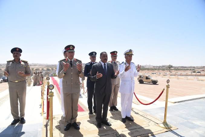 محافظة مطروح تحتفل بذكرى تحرير سيناء 1 IMG 20230505 WA0138