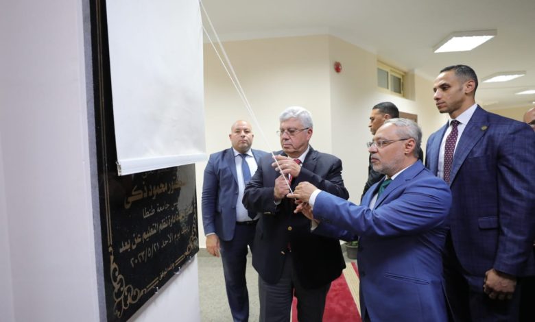 وزير التعليم العالي يفتتح عدد من المشروعات البحثية والمنشأت التعليمية بجامعة طنطا 5 IMG 20230522 WA0032