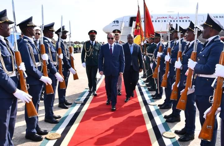 الرئيس السيسى يصل إلى العاصمة الموزمبيقية مابوتو في آخر محطات جولته الأفريقية، 4 FB IMG 1686331844668