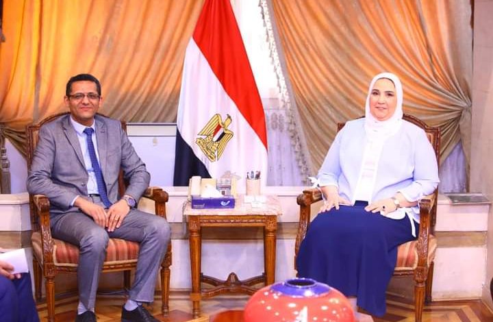الحماية الاجتماعية والتامينية للصحفين موضوع لقاء وزيرة التضامن مع التقيب 5 FB IMG 1686411311193