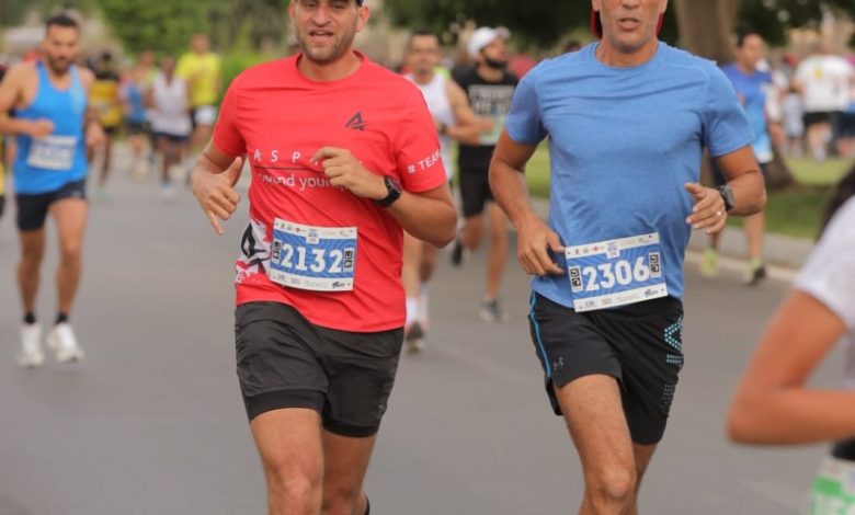 ٢٠٠٠ متسابق من ٤٥ دولة فى نصف ماراثون مدينتى 5 IMG 20230609 WA0102