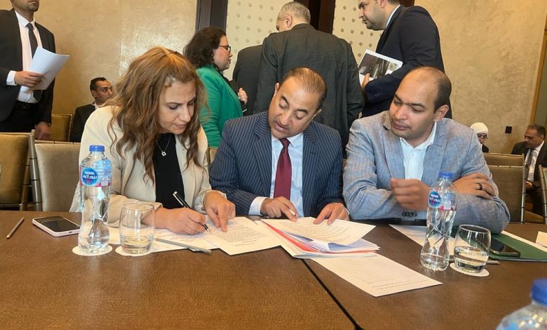 خلال الجنة الثنفئية تطوير التعاون الثنائي المصري العراقي في قطاعي الشباب والرياضة 5 IMG 20230610 WA0107