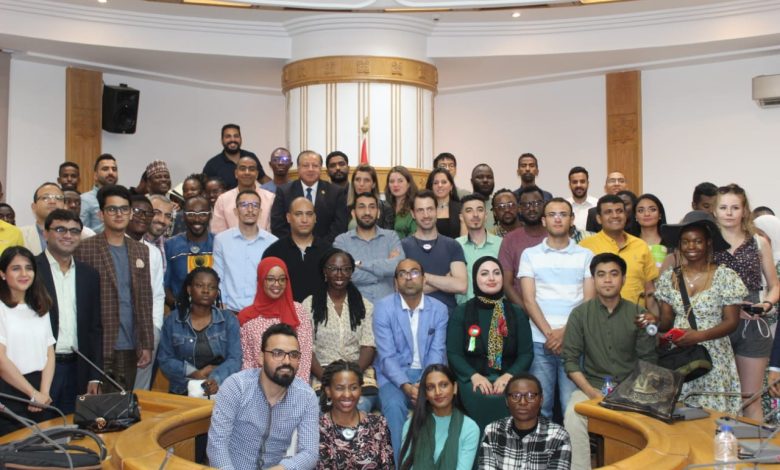 المشاركين بمنحة ناصر للقيادة الدولية في ضيافة المجلس الأعلى للثقافة و دار الأوبرا المصرية 6 IMG 20230612 WA0030