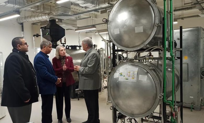 محطة بخارية هجينة بالجامعة اليابانية تعمل بالطاقة الشمسية لإنتاج الكهرباء وتحلية المياه 3 IMG 20230612 WA0050