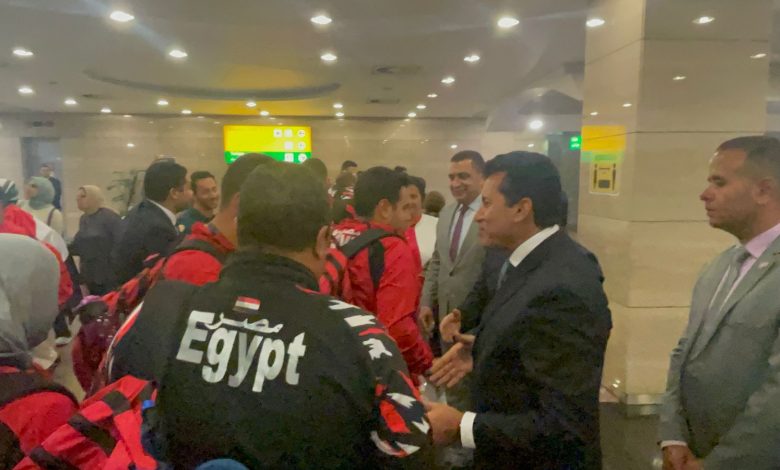بعد حصد 27 ميدالية.. وزير الشباب والرياضة يستقبل بعثة منتخب مصر للإعاقات الذهنية 6 IMG 20230612 WA0111