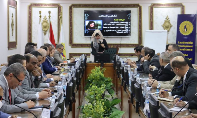 ١١ جامعة مصرية فى البرنامج التدريبى لشغل منصب رئيس جامعة 2 IMG 20230614 WA0167