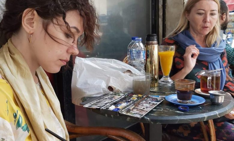 روسيا – مصر شمس واحدة , معرض تشكيلى بمشاركة مجموعة من الفنانيين المصريين والروس 2 IMG 20230615 WA0092