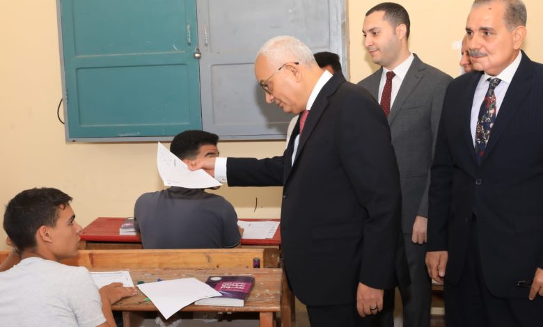 تعليمات عاجلة من وزير التعليم لطلاب الثانوية العامة مع بدء امتحان اللغة العربية 4 IMG 20230618 WA0037