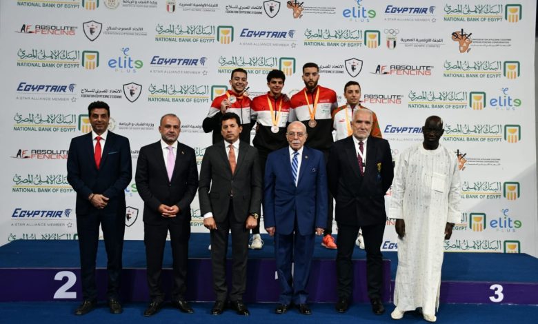 نهائي مصرى خالص فى بطولة افريقيا للسلاح 5 IMG 20230619 WA0149