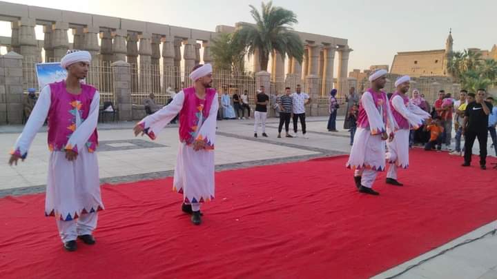 التنورة والنوبة في احتفالات ثقافة الأقصر بثورة 30 يونيو 4 FB IMG 1688333998226