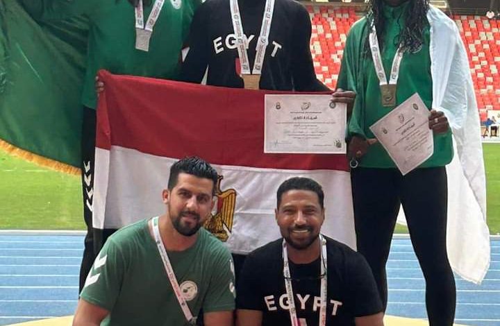 إسراء عويس تحقق ذهبية الثلاثي بدورة الألعاب العربية 2 FB IMG 1689008655913