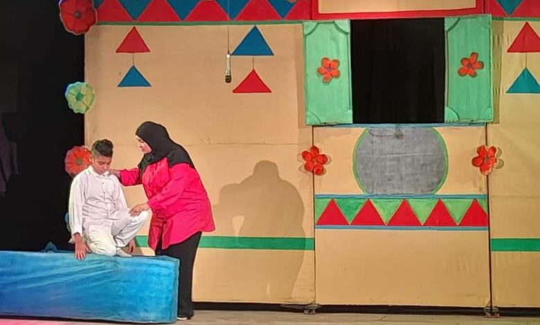 ختام عرض "أبو الأحلام في دنيا الخيال" بثقافة أسوان 5 FB IMG 1690033185980