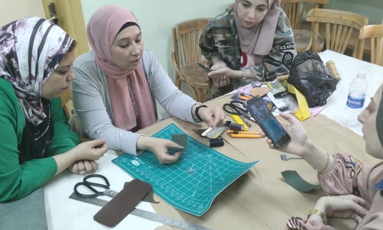تدريب الفتيات على الحرف اليدوية بمحافظة الغربية 5 IMG 20230710 WA0173