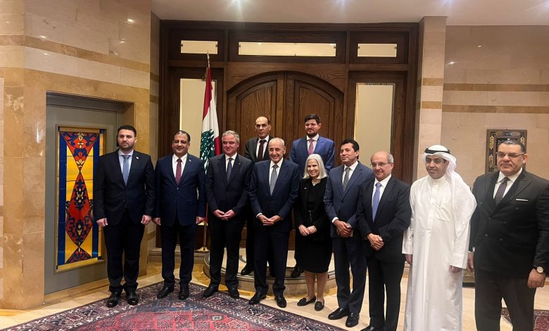 وزير الشباب والرياضة يلتقي رئيس مجلس النواب اللبناني 4 IMG 20230720 WA0089