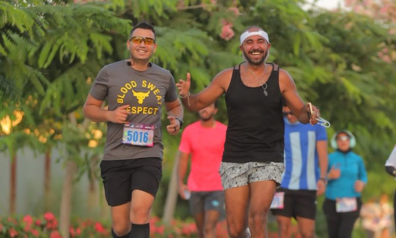 سباق جري بمدينة العلمين الجديدة بمشاركة ١٠٠٠ متسابق 4 IMG 20230729 WA0001