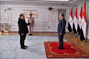 الرئيس السيسى يشهد اداء حلف اليمين لرؤساء محكمة النقد وهيئة النيابة الادارية وهيئة قضايا الدولة 7 الدستورية