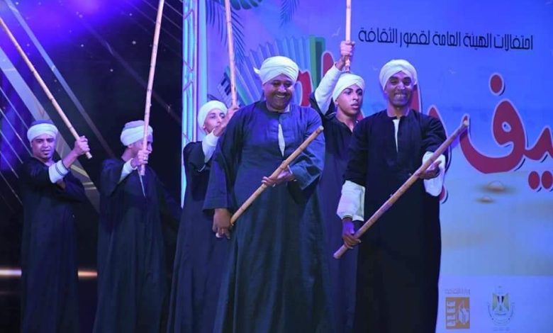 سوهاج للفنون الشعبية والنيل للآلات الشعبية ضمن ليالي "ثقافتنا في إجازتنا" بمطروح 3 FB IMG 1692295777984