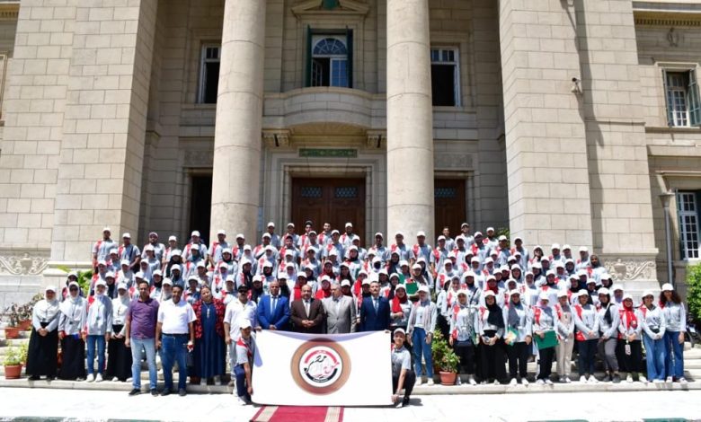 بمشاركة 600 طالب حتي نهاية اغسطس معسكر للقيادة الفاعلة بجامعة القاهرة 6 IMG 20230807 WA0057