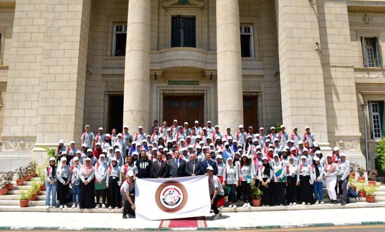 جامعة القاهرة تواصل فعاليات معسكر القيادة الفعالة 4 IMG 20230808 WA0033