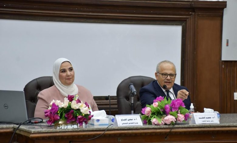 القباج والخشت فى لقاء مفتوح بطلاب معسكر تطوير الوعي الوطني بجامعة القاهرة 3 IMG 20230816 WA0045