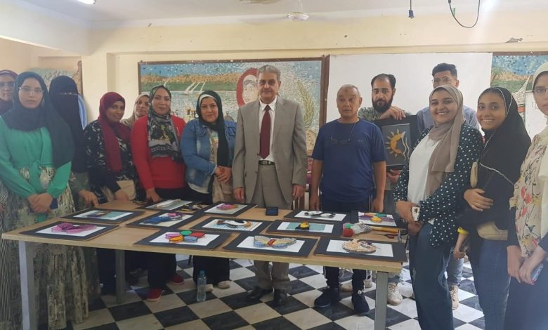 ورش حرفية لأندية الفتاة والمرأة بمحافظتي الوادي الجديد وبني سويف 3 IMG 20230819 WA0072 1