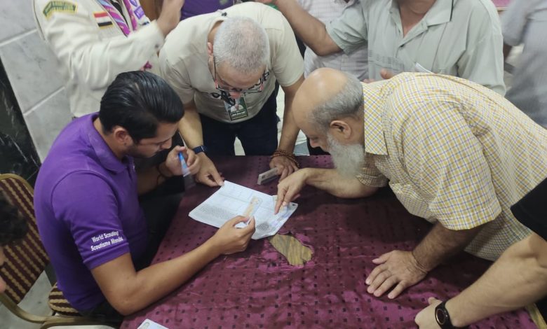 وزير الشباب والرياضة يتابع انتخابات مجلس إدارة فتيان الكشافة المصرية 4 IMG 20230825 WA0256