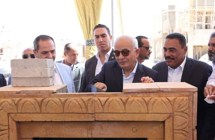 وضع حجر أساس مجمع مدارس الريفية..ويفتتحان المدرسة المصرية اليابانية بالمحافظة 1 IMG 20230831 WA0079