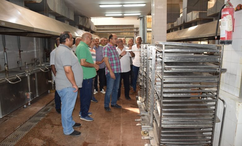 رئيس جامعة حلوان يتابع الاستعدادات لاستضافة أسبوع شباب الجامعات الثالث عشر 4 IMG 20230904 WA0051