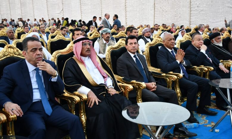 بحضور ١٠ الاف مواطن . . وزير الشباب يشهد ندوة بناء الوعي والسلم المجتمعي 4 IMG 20230916 WA0181