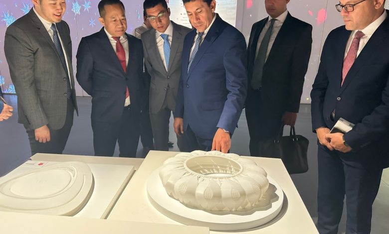 *وزير الشباب والرياضة يزور أكبر منطقة للتصنيع التكنولوجى الرياضى فى الصين 6 IMG 20230922 WA0119