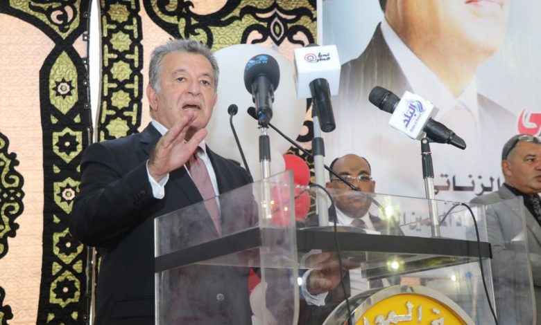 الدكتور على شمس أمام مؤتمر المعلمين لدعم الرئيس السيسى: نبعث رسالة للرئيس أن وراءه شعب يؤيده و يسانده 3 IMG 20230930 WA0071