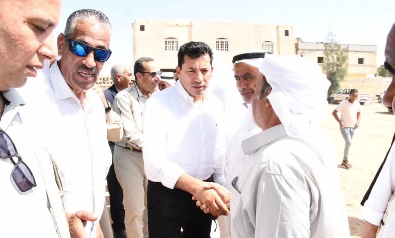 وزير الرياضة يفتتح ملعب مطور بمركز شباب الجورة ويطلق فعاليات كأس الجمهورية لكرة القدم بشمال سيناء 3 IMG 20230930 WA0104