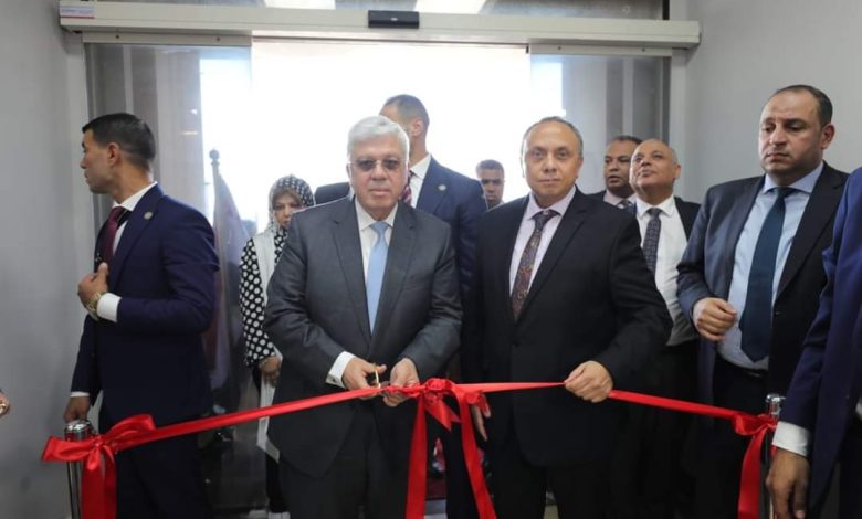 وزير التعليم العالي يفتتح أعمال تطوير مبنى المعهد القومي لعلوم البحار والمصايد 4 FB IMG 1698331680201