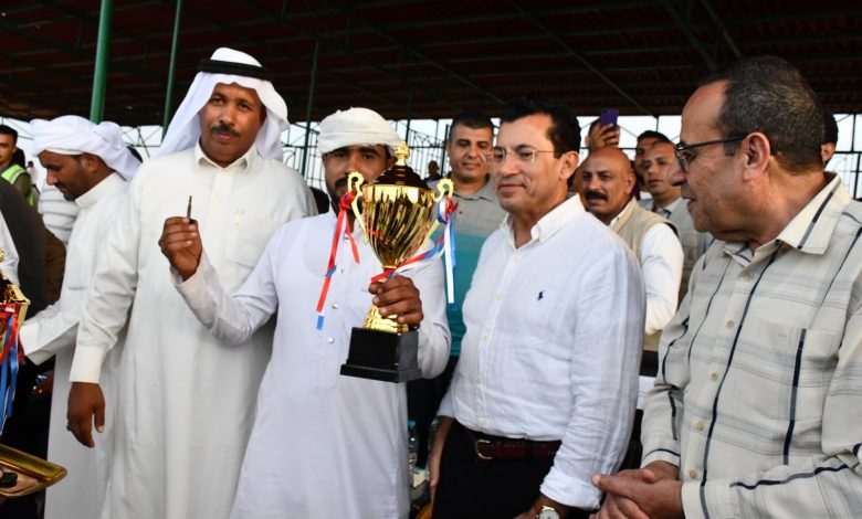 بالصور وزير الرياضة ومحافظ شمال سيناء يطلقان فعاليات سباق الهجن بالعريش 6 IMG 20231001 WA0023