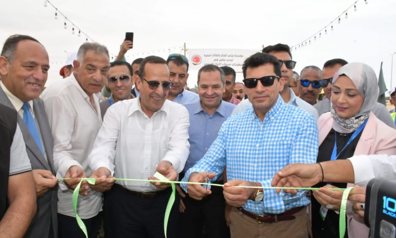 *وزير الشباب يشهد مهرجان الزيتون ويتفقد مزرعة الشباب ومعصرة الزيتون بالعريش 5 IMG 20231001 WA0078