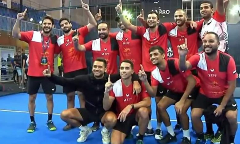 وزير الشباب والرياضة يهنئ المنتخب الوطني للبادل بعد تتويجه بلقب البطولة العربية الأولى 1 IMG 20231001 WA0497