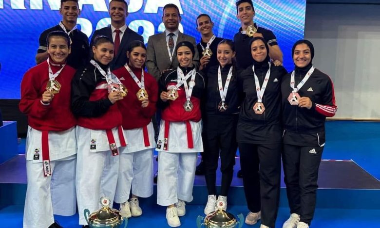 صبحى يشيد بنتائج منتخب الكاراتية في بطوله الدوري العالمي بقبرص 1 IMG 20231002 WA0106