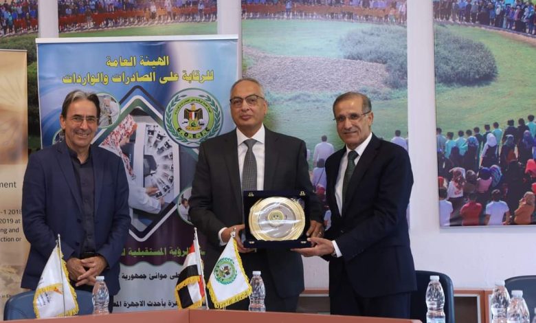 تعاون بين جامعة هليوبوليس وعيئة الرقابة على الصادرات والواردات لتقييم البصمة الكربونية 1 IMG 20231006 WA0030