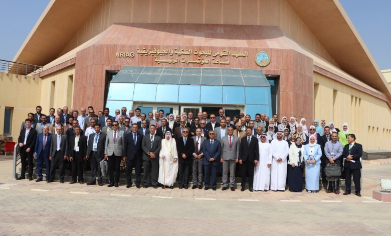 القومي للبحوث الفلكية والجيوفيزيقية ينظم الدورة الثامنة للمؤتمر العربي للفلك والجيوفيزياء 1 IMG 20231011 WA0055