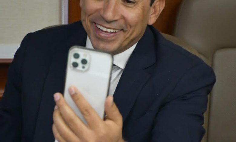 وزير الرياضة يهنيء نور الشربينى بعد فوزها ببطولة امريكا المفتوحة للاسكواش 1 IMG 20231016 WA0134