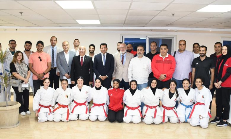بعد موافقة الاتحاد الدولى على استضافة مصر لبطولة العالم.. وزير الرياضة يلتقي رئيس الاتحاد المصري للكاراتية 3 IMG 20231016 WA0220