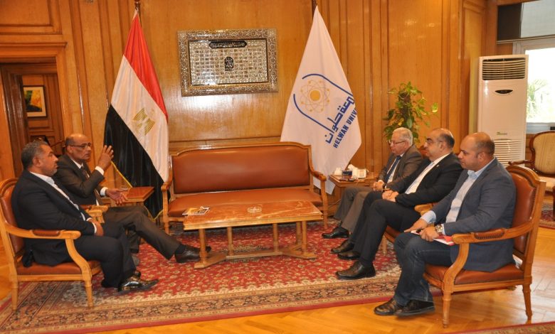 جامعة حلوان تبحث سبل التعاون مع معهد بحوث المحاصيل السكرية 1 IMG 20231024 WA0092