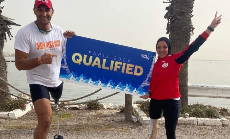 وزير الرياضة يهنئ الزوجي المختلط في التجديف بعد التأهل إلي بارالمبياد باريس 1 IMG 20231025 WA0040