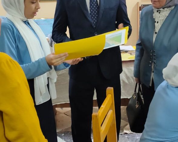 وكيل وزارة تعليم الجيزة يحاور طلاب الدقى 3 IMG 20231026 WA0083