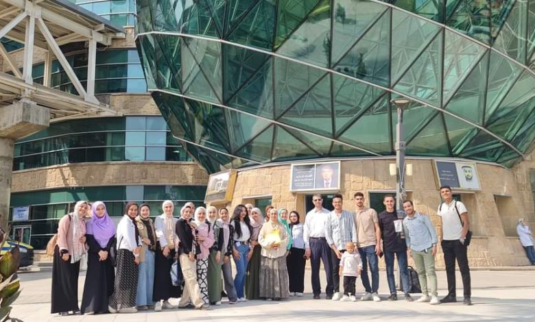 طلاب صيدلة حلوان في زيارة مستشفى سرطان الأطفال 57357 3 IMG 20231102 WA0095