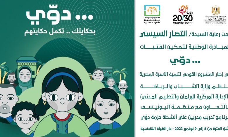 اطلاق برنامج إعداد مدربين " TOT " نحو تنفيذ المبادرة الوطنية لتمكين الفتيات تحت شعار " دوّي " ٠٠٠ غدًا 3 IMG 20231104 WA0152