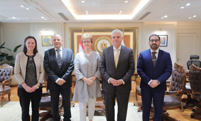 وزير التعليم العالي يستقبل رئيس جامعة أدنبرة نابيير الإسكتلندية لبحث سُبل التعاون المُشترك 1 IMG 20231106 WA0097