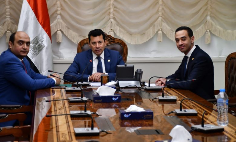 أشرف صبحي يدشن الكيان الشبابي "رواد التطوير والتنمية الشبابية 4 IMG 20231107 WA0162 1